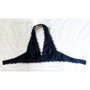 Free People S Black Halter Bralette